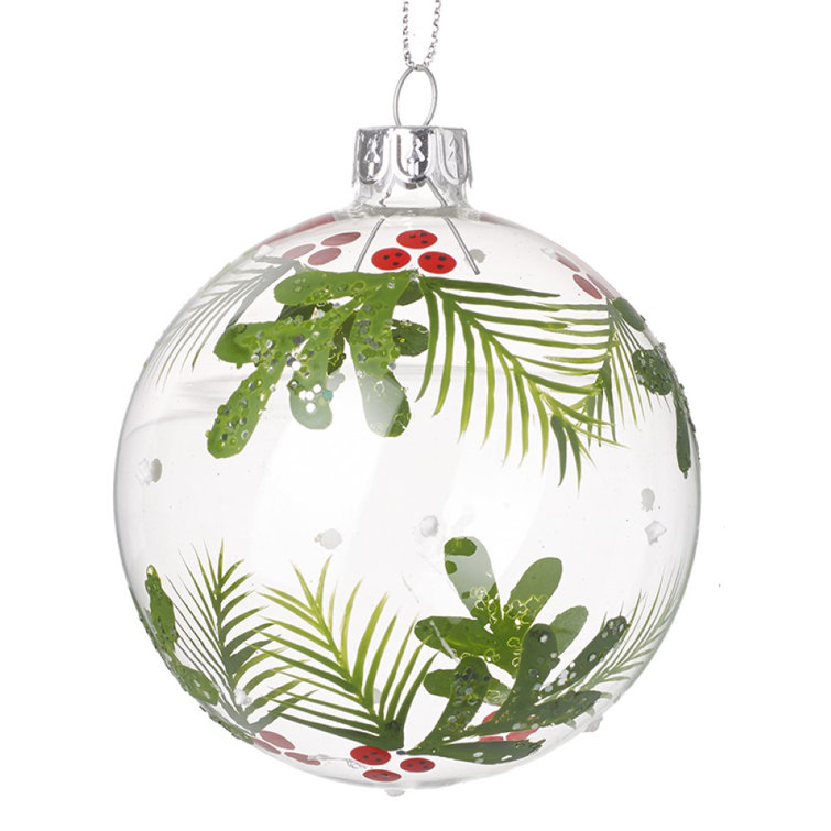 The Seasonal Aisle Glass Bauble Wayfair.co.uk